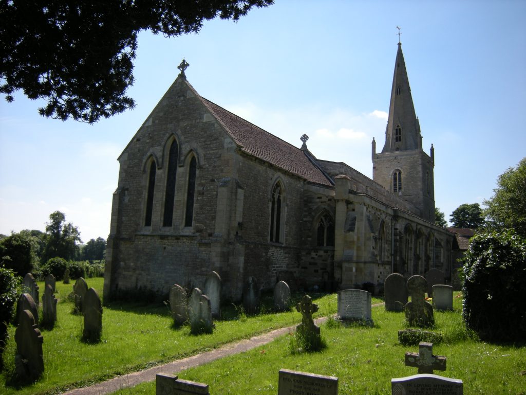 The church of St Mary the Vrigin Woodford